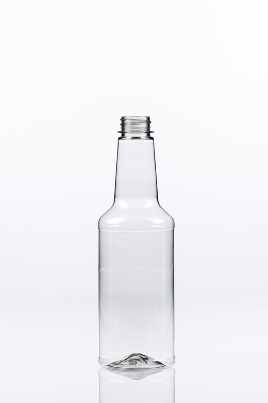 1 Liter Clear PET Plastic Mixer Bottle, 28mm 28-400